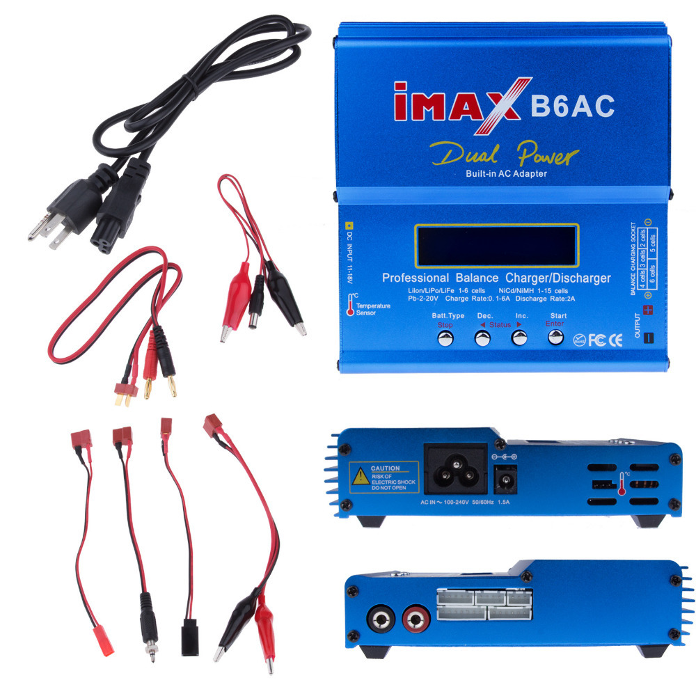 IMAX B6AC RC Lipo LiIon LiFe Pb NiCd NiMH Battery Balance Charger