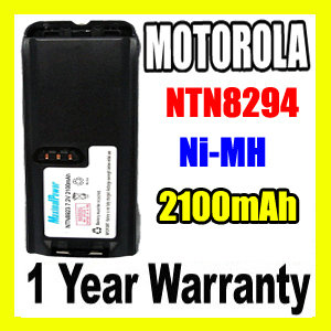 MOTOROLA NTN8294A Two Way Radio Battery,NTN8294A battery