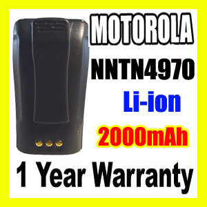 MOTOROLA NNTN4970A Two Way Radio Battery,NNTN4970A battery