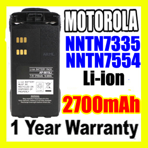MOTOROLA XTS1500 Two Way Radio Battery,XTS1500 battery
