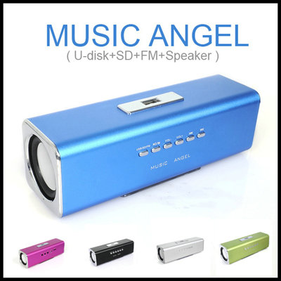 New Portable Mini USB TF Card FM MP3 Speaker Player