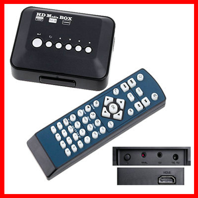Multi TV Media Player HDMI 1080P HD USB SD MMC RMVB MP3 AVI MPEG Divx MKV