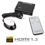 3-Port HDMI Audio Video Switch 1080P Splitter+Remote