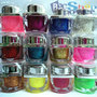 12 pcs 8ml Mix Colors Glitter UV Builder Gel Nail Art