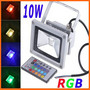 10W RGB LED FloodLight Wash Light 85-265V Waterproof Outdoor Flood Lamp