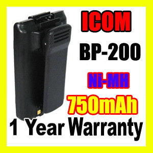 ICOM BP-200,ICOM BP-200 Two Way Radio Battery