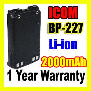 ICOM BP-227,ICOM BP-227 Two Way Radio Battery