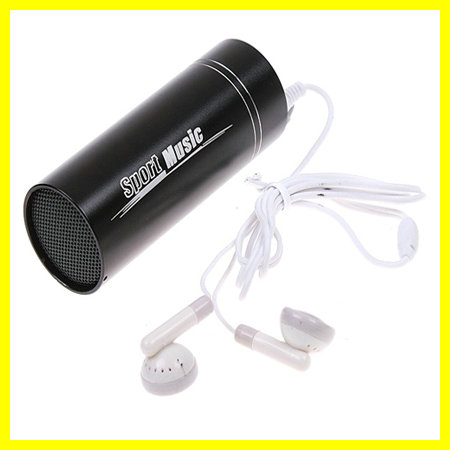 Aluminium Alloy Sport Bicycle Mini FM TF MP3 Player Music Speaker