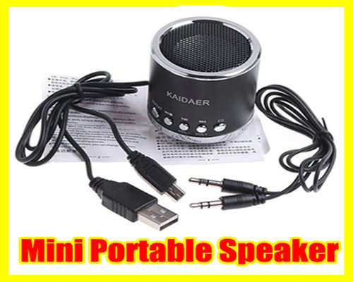 Mini Portable Speaker Audio Amplifier for Laptop MP3 MP4