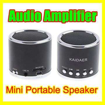 Mini Portable Speaker Audio Amplifier for Laptop MP3 MP4