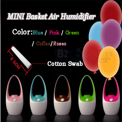 Ultrasonic Mini USB Humidifier Diffuser Moist Filter TV Christmas Gift