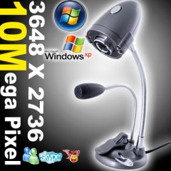 5.0M Pixels 6 LED Webcam + Mic for MSN Yahoo Skype