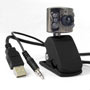 6 LED Night Vision Web Camera With Microphone
